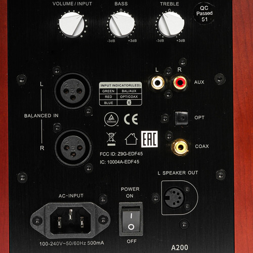 Купить Активный монитор Edifier AirPulse A200 коричневый  1148306. Характеристики, отзывы и цены в Донецке