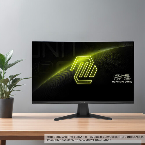 Купить 27" Монитор MSI MAG 27C6F черный  5453072. Характеристики, отзывы и цены в Донецке