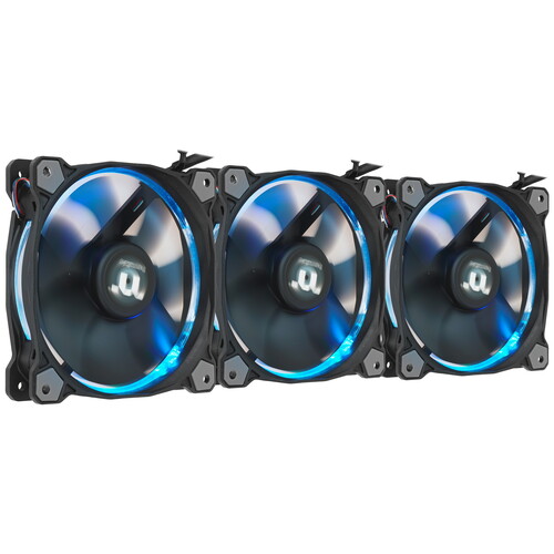Купить Комплект вентиляторов Thermaltake Riing 12 LED RGB Radiator Fan Sync Edition  5454876. Характеристики, отзывы и цены в Донецке