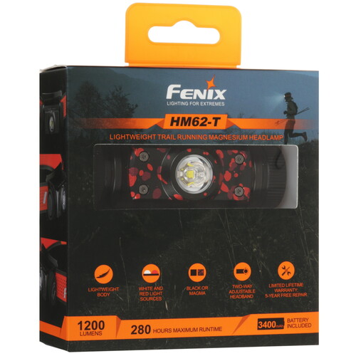 Купить Фонарь Fenix HM62-T магма  9171115. Характеристики, отзывы и цены в Донецке