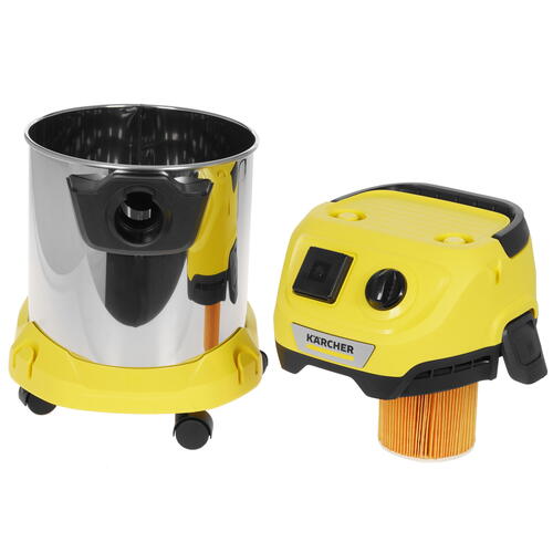 Купить Хозяйственный пылесос  Karcher WD 3 PS V-17/4/20  5370594. Характеристики, отзывы и цены в Донецке
