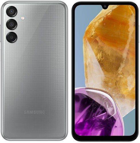 Купить 6.5" Смартфон Samsung Galaxy M15 128 ГБ серый  5499629. Характеристики, отзывы и цены в Донецке