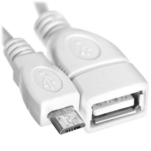 Купить OTG-кабель DEXP белый  1020604. Характеристики, отзывы и цены в Донецке