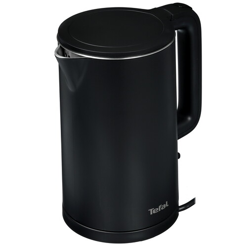 Купить Электрочайник Tefal KO1408E0 DOUBLE WALL черный  5606088. Характеристики, отзывы и цены в Донецке