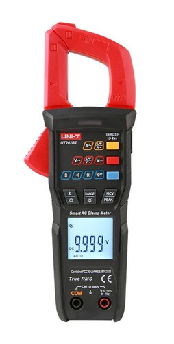Купить Клещи токоизмерительные UNI-T UT202BT  9310965. Характеристики, отзывы и цены в Донецке