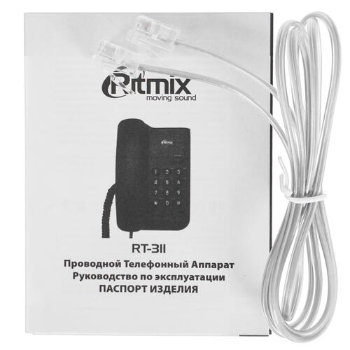 Купить Телефон проводной Ritmix RT-311  5089255. Характеристики, отзывы и цены в Донецке