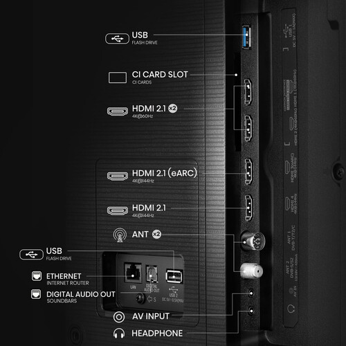 Купить 85" (214 см) Телевизор Hisense 85E7Q PRO черный  5627280. Характеристики, отзывы и цены в Донецке