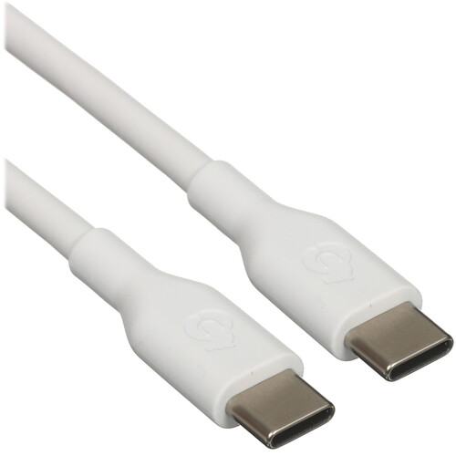 Купить Кабель круглый uBear USB Type-C - USB Type-C белый 2 м  5466119. Характеристики, отзывы и цены в Донецке