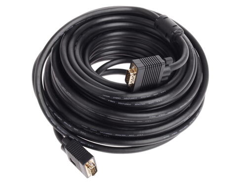 Купить Кабель  DEXP VGA - VGA, 20 м  1090678. Характеристики, отзывы и цены в Донецке