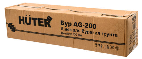 Купить Шнек для грунта Huter AG-200  1263955. Характеристики, отзывы и цены в Донецке