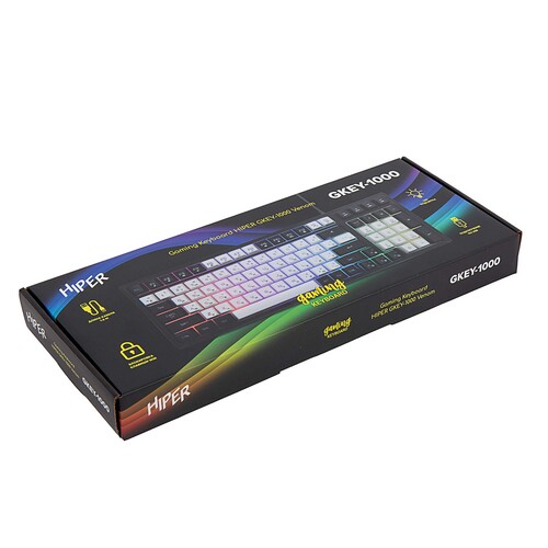 Купить Клавиатура проводная HIPER GKEY-1000 Venom  9134231. Характеристики, отзывы и цены в Донецке