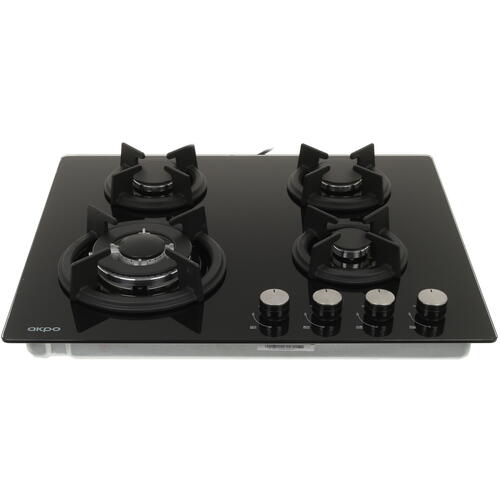 Купить Газовая варочная поверхность Akpo PGA 604 RGC-T BL  8124445. Характеристики, отзывы и цены в Донецке