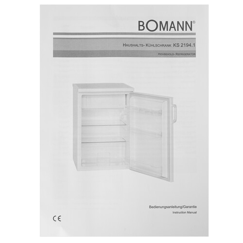 Купить Холодильник компактный   Bomann KS 2194 weiss белый  9220663. Характеристики, отзывы и цены в Донецке