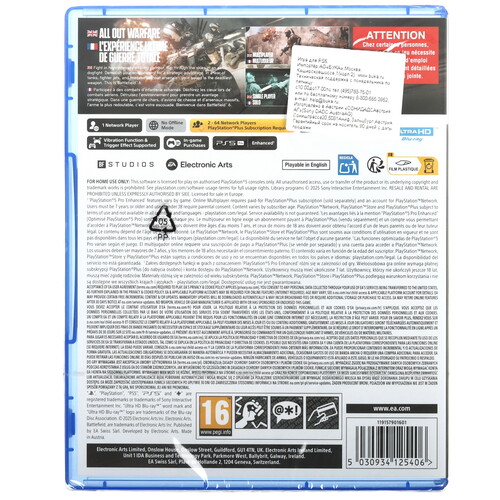 Купить Игра Battlefield 6 (PS5)  5642538. Характеристики, отзывы и цены в Донецке