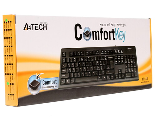 Купить Клавиатура  проводная A4Tech KR-83  0131142. Характеристики, отзывы и цены в Донецке