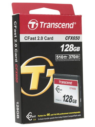 Купить Карта памяти Transcend CFast 2.0 128 ГБ  1108664. Характеристики, отзывы и цены в Донецке
