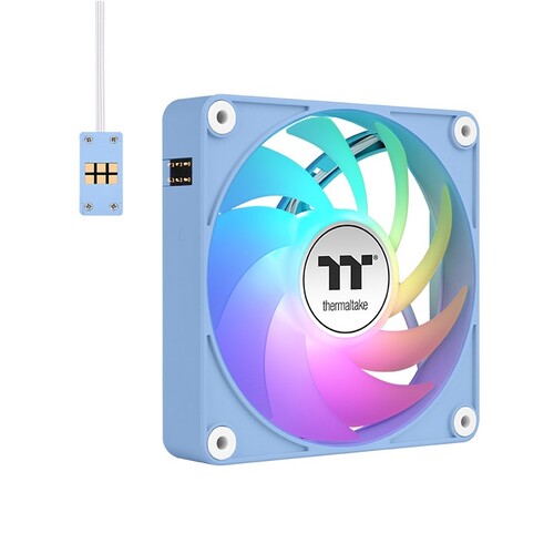 Купить Комплект вентиляторов Thermaltake CT120 EX ARGB Sync Hydrangea Blue [CL-F196-PL12BU-A]  5462161. Характеристики, отзывы и цены в Донецке