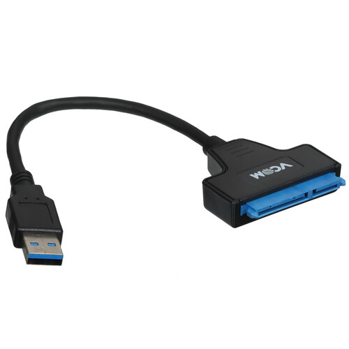 Купить Кабель VCOM USB 3.2 Gen 1 Type-A - Sata 7+15pin  5471566. Характеристики, отзывы и цены в Донецке