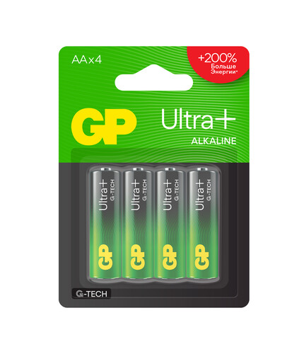 Купить Батарейка GP Ultra+G-TECH AA (LR6/ER14505/FR6/R6P)  5642898. Характеристики, отзывы и цены в Донецке