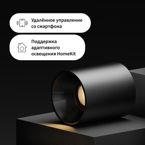 Купить Светильник настенно-потолочный Aqara T1 черный  5459085. Характеристики, отзывы и цены в Донецке