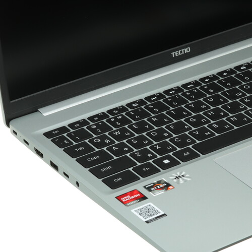 Купить 16" Ноутбук Tecno Megabook K16S серебристый  5618694. Характеристики, отзывы и цены в Донецке