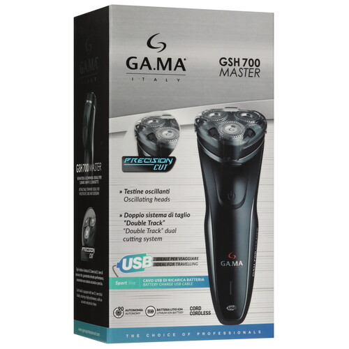 Купить Электробритва GA.MA GSH700 MASTER - SH  9174451. Характеристики, отзывы и цены в Донецке