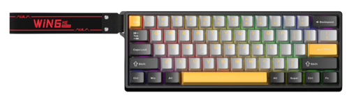 Купить Клавиатура проводная AULA WIN60HE MAX  9260586. Характеристики, отзывы и цены в Донецке