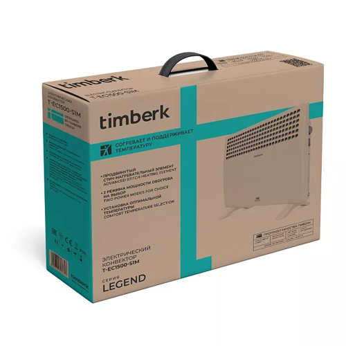 Купить Конвектор Timberk T-EC2000-S1M  9047822. Характеристики, отзывы и цены в Донецке