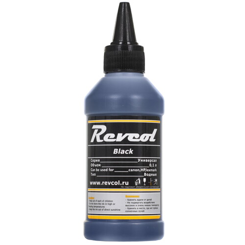 Купить Чернила пигментные Revcol R-HCL-0.1-BP черный  9156488. Характеристики, отзывы и цены в Донецке