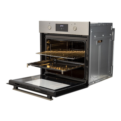 Купить Электрический духовой шкаф Gressel RU6EM7758110 серебристый  9256876. Характеристики, отзывы и цены в Донецке