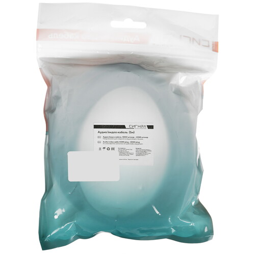Купить Кабель  Сигнал HDMI - HDMI, 5 м  5480132. Характеристики, отзывы и цены в Донецке