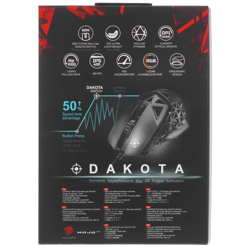 Купить Мышь проводная Mad Catz M.O.J.O. M1  5058375. Характеристики, отзывы и цены в Донецке