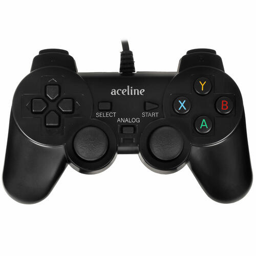 Купить Геймпад проводной Aceline CG-03 черный  4843082. Характеристики, отзывы и цены в Донецке