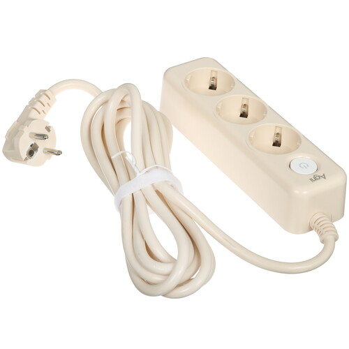 Купить Сетевой фильтр AGNI TP-FD3E бежевый  9289344. Характеристики, отзывы и цены в Донецке