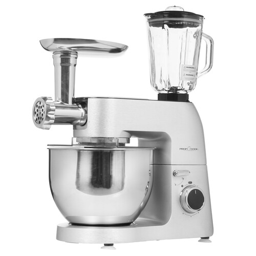Купить Кухонная машина Profi Cook PC-KM 1189 серебристый  8195802. Характеристики, отзывы и цены в Донецке
