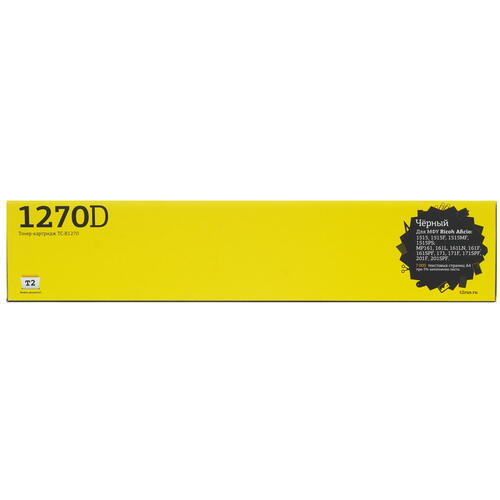 Купить Тонер-картридж лазерный T2 TC-R1270 черный  9981629. Характеристики, отзывы и цены в Донецке