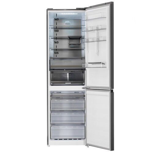 Купить Холодильник с морозильником   Eigen Stark R01B серебристый  9142712. Характеристики, отзывы и цены в Донецке