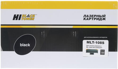 Купить Картридж лазерный Hi-Black MLT-108S черный, с чипом  7939760. Характеристики, отзывы и цены в Донецке