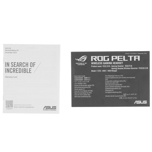 Купить Беспроводные/проводные наушники ASUS ROG Pelta черный 2024  5612612. Характеристики, отзывы и цены в Донецке