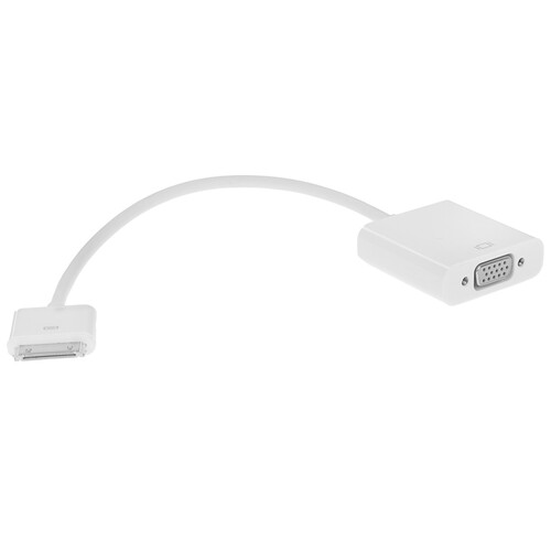 Купить Переходник однонаправленный Espada 30-pin Apple - VGA, 0.2 м  9229295. Характеристики, отзывы и цены в Донецке
