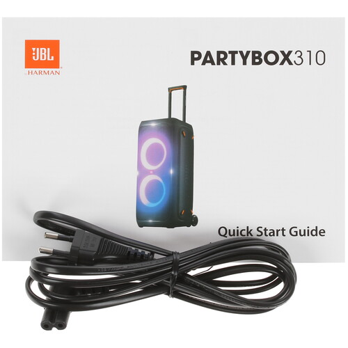 Купить Портативная аудиосистема JBL PARTYBOX 310, черный  4726115. Характеристики, отзывы и цены в Донецке