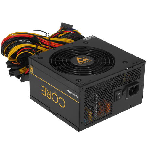 Купить Блок питания Chieftec CORE 700W BULK [BBS-700S-BULK-FOB] черный  4880639. Характеристики, отзывы и цены в Донецке