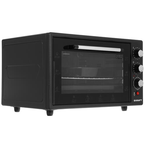 Купить Мини-печь Kraft KF-MO 4506 BL черный  8189988. Характеристики, отзывы и цены в Донецке