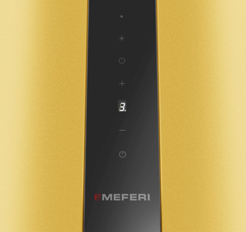 Купить Вытяжка пристенная Meferi TUBE40GOLD COMFORT PLUS золотистый/черный  9270648. Характеристики, отзывы и цены в Донецке