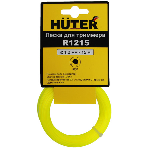Купить Леска для триммеров Huter R1215  8189151. Характеристики, отзывы и цены в Донецке