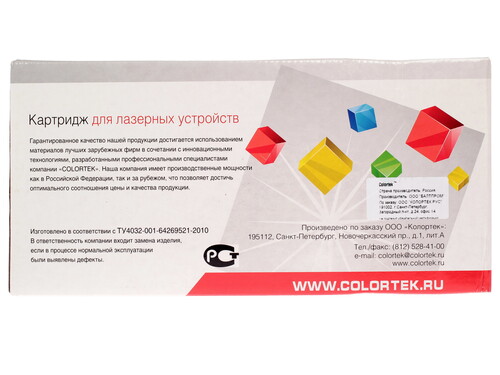 Купить Картридж лазерный Colortek MLT-D101S черный, с чипом  1076232. Характеристики, отзывы и цены в Донецке