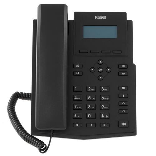 Купить Телефон VoIP Fanvil X301G черный  9983636. Характеристики, отзывы и цены в Донецке