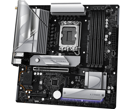 Купить Материнская плата ASRock B860 LiveMixer WiFi  5622736. Характеристики, отзывы и цены в Донецке