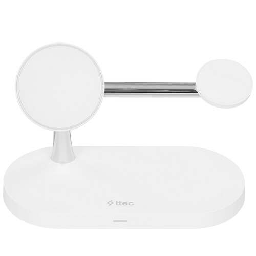 Купить Беспроводное зарядное устройство TTEC AirCharger Quattro M белый  9157891. Характеристики, отзывы и цены в Донецке