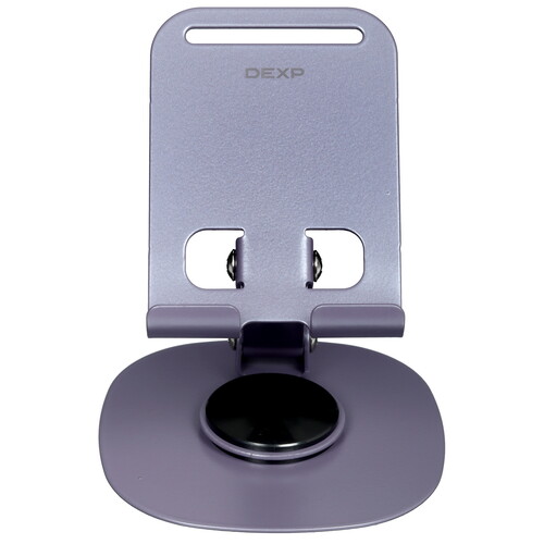 Купить Держатель настольный DEXP ST-DS076 фиолетовый  5441167. Характеристики, отзывы и цены в Донецке